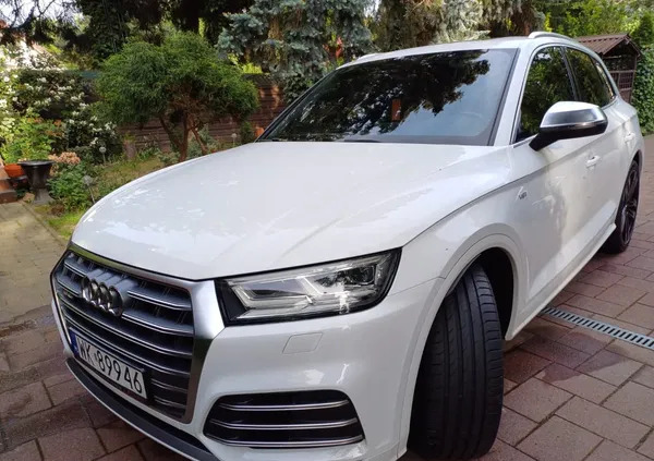 samochody osobowe Audi SQ5 cena 167000 przebieg: 110000, rok produkcji 2017 z Warszawa